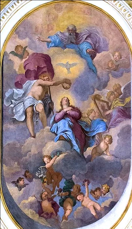 Incoronazione della Vergine - Oratorio del Rosario di san Domenico, Palermo